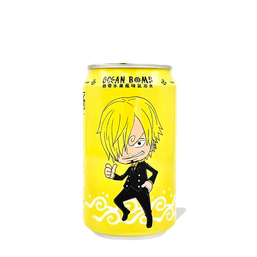 Ocean Bomb One Piece Sparkling Water Sanji Tropical Fruit Flavor (330ml) (Taiwan) (ONLINE ORDER ONLY)