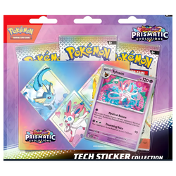 Pokemon TCG: Scarlet & Violet - Prismatic Evolutions Tech Sticker Collection (Online Order Only)