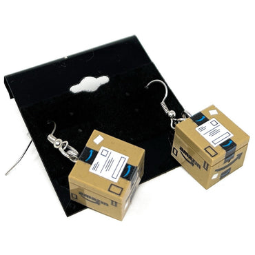 Amazin' Box Earrings made from LEGO parts - B3 Customs (Online Order Only)