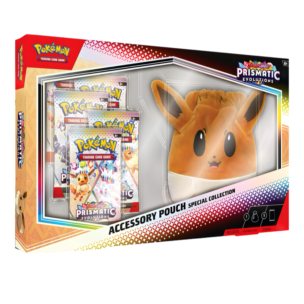 Pokemon TCG: Scarlet & Violet SV8.5 - Prismatic Evolutions Accessory Pouch (Online Order Only)