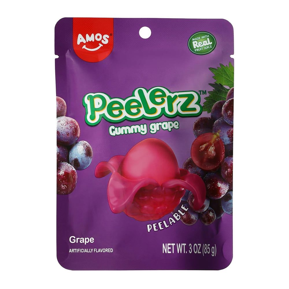 Amos Peelerz - Gummy Grape (3oz) (ONLINE ORDER ONLY)