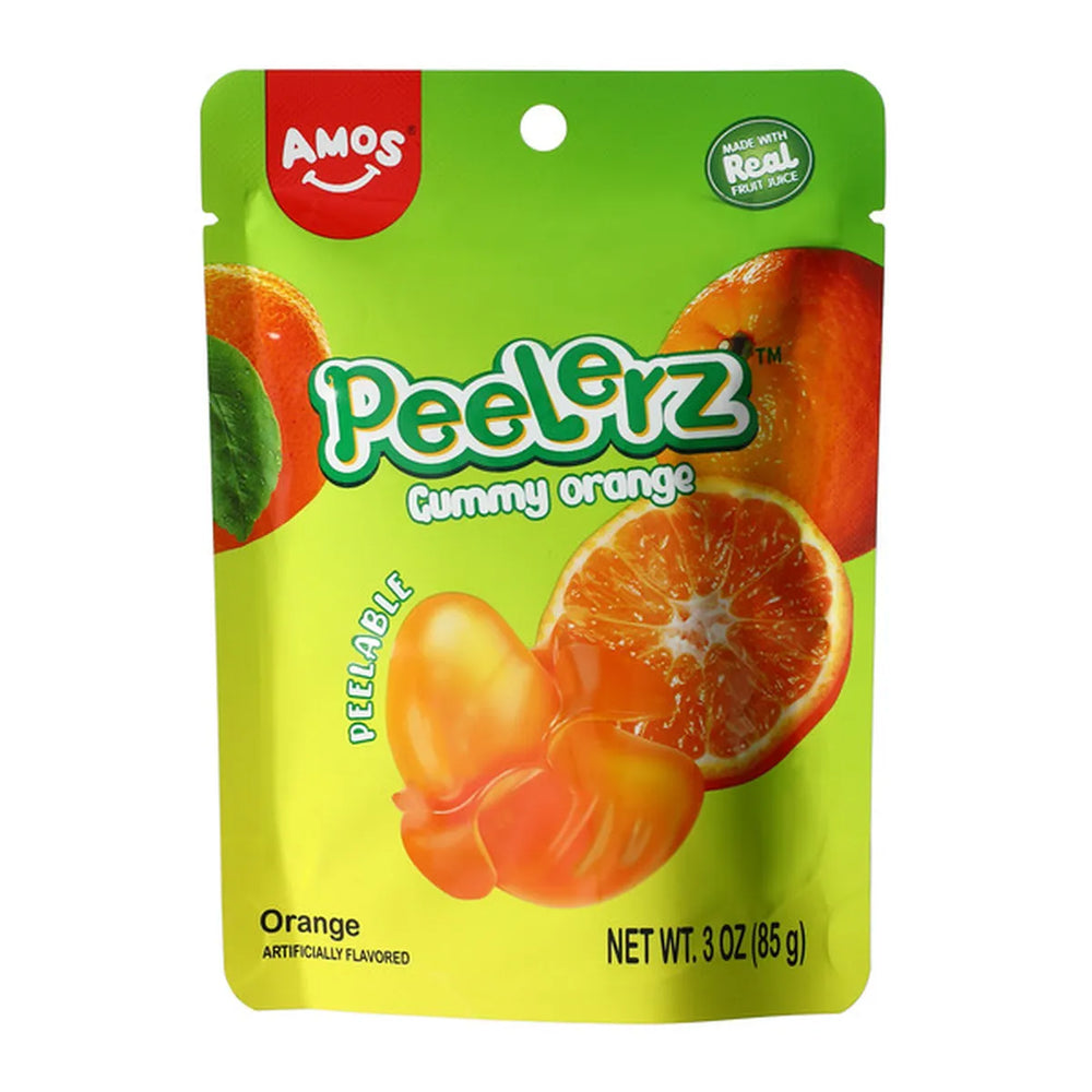Amos Peelerz - Gummy Orange (3oz) (ONLINE ORDER ONLY)