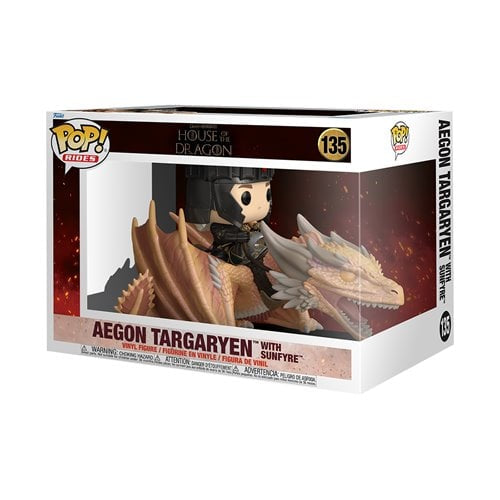 Funko POP! Rides: House of the Dragon - Aegon Targaryen 135 (ONLINE ORDER ONLY)