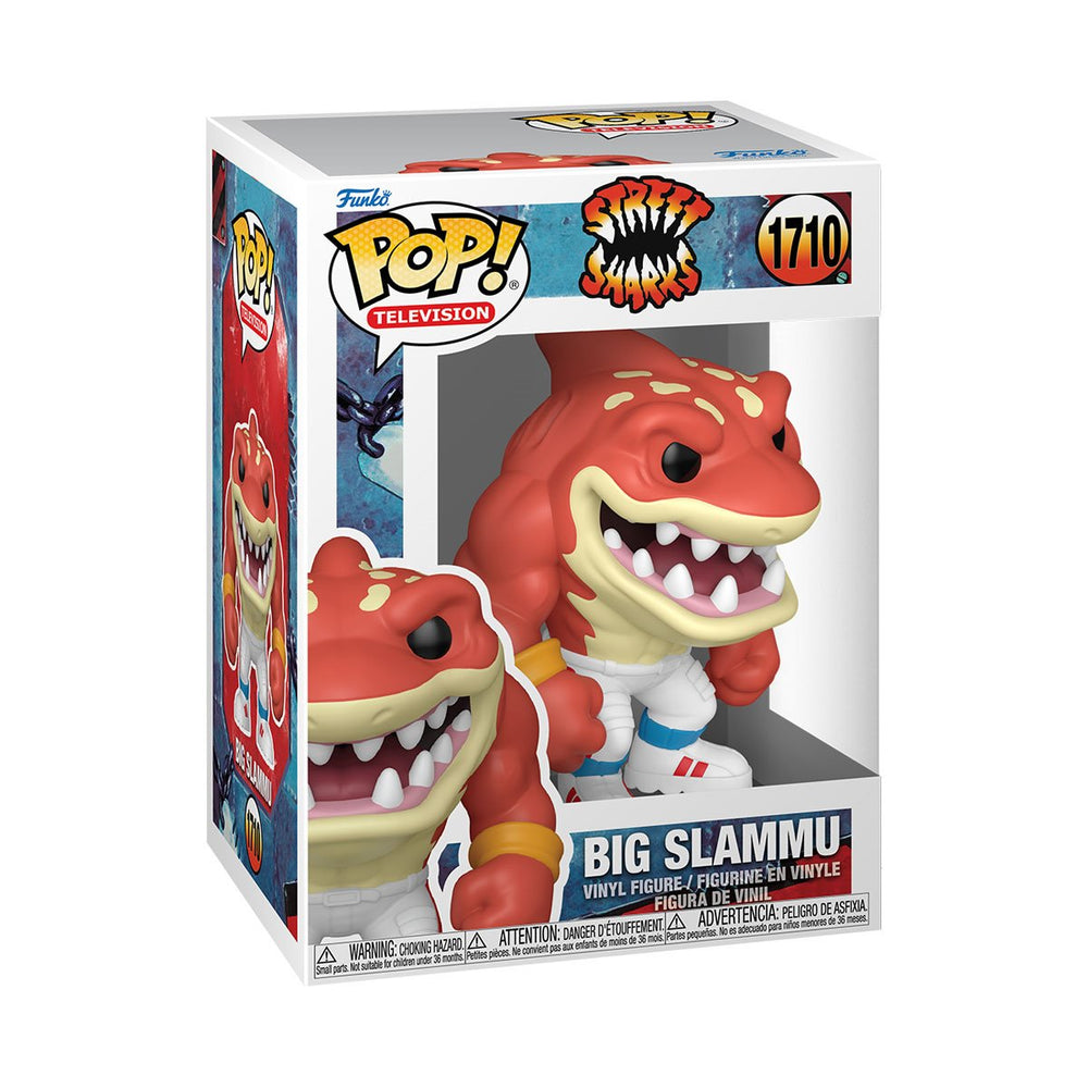 Funko POP! Street Sharks - Big Slammu 1710 (ONLINE ORDER ONLY)