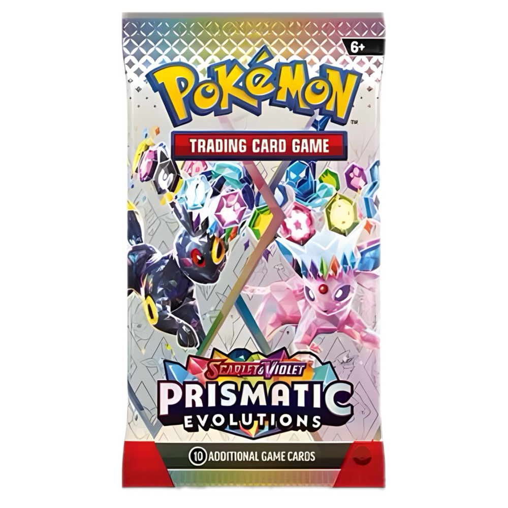 Pokemon TCG: Pokemon Scarlet & Violet-Prismatic Evolutions Booster Pack (Online Order Only)