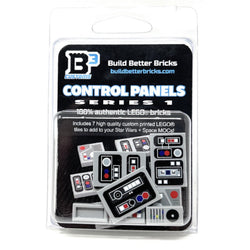 Control Panel Pack (Series 1) made using LEGO parts - B3 Customs (Online Order Only)