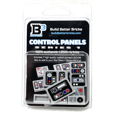 Control Panel Pack (Series 1) made using LEGO parts - B3 Customs (Online Order Only)