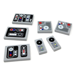 Control Panel Pack (Series 1) made using LEGO parts - B3 Customs (Online Order Only)