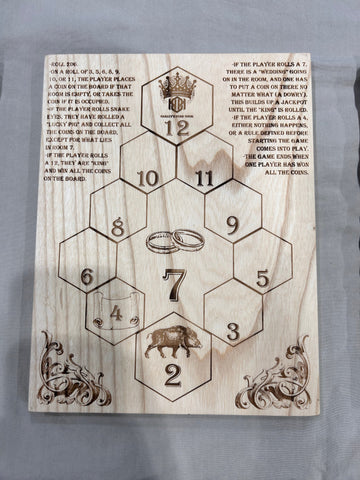 Gluckhaus Game Board (Online Order Only)