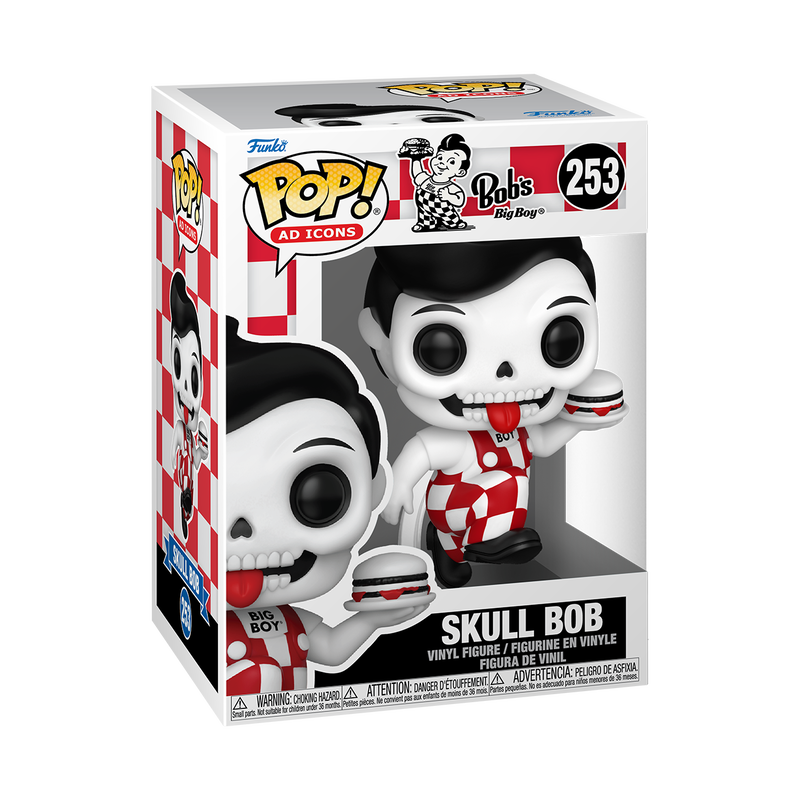Funko POP! Ad Icons: Bob’s Big Boy - Skull Bob 253 (ONLINE ORDER ONLY)
