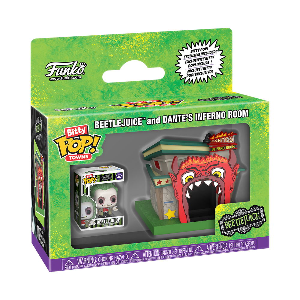 Funko POP! Bitty Towns: Beetlejuice and Dante’s Inferno Room (ONLINE ORDER ONLY)