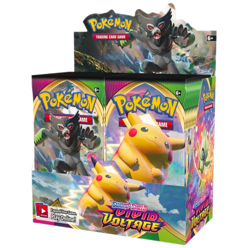 Sword & Shield-Vivid Voltage Booster Display Box (36 Packs) (Online Order Only)