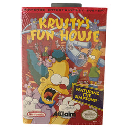 Krusty’s Fun House (Nintendo Entertainment System) – Brand New & Sealed (Online Order Only)