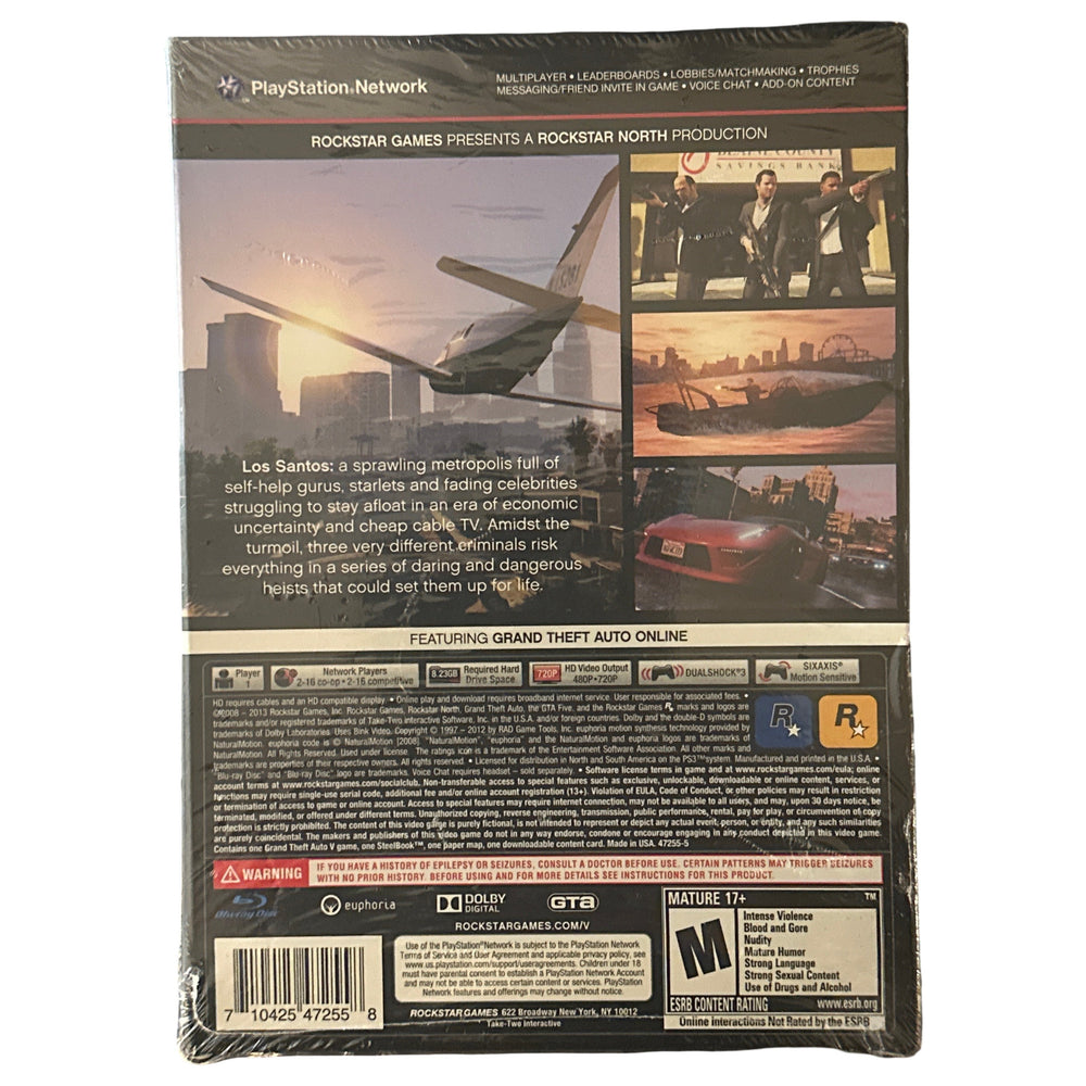 Grand Theft Auto V [Special Edition] ��� PlayStation 3 (SEALED) (ONLINE ORDER ONLY)