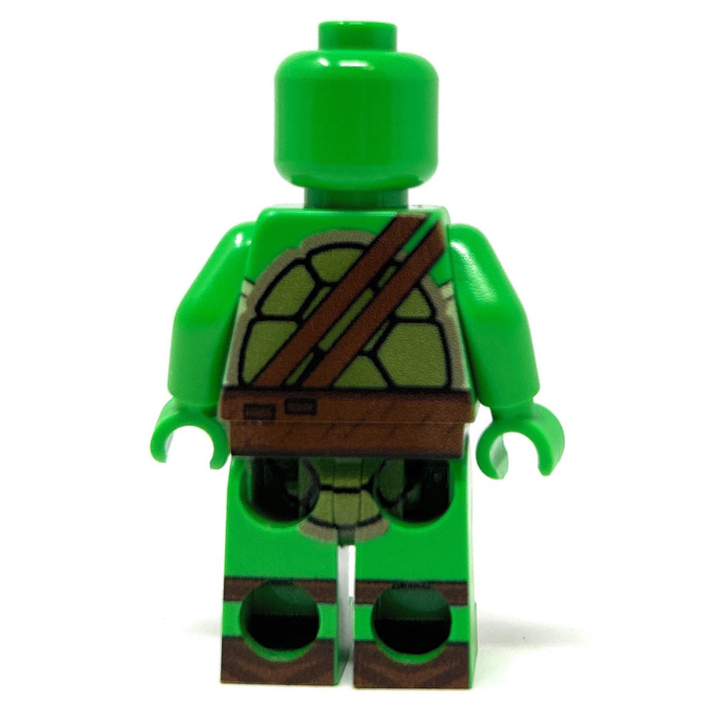 Leo Blue Fighter Turtle - Custom Minifig made using LEGO parts (Online Order Only)