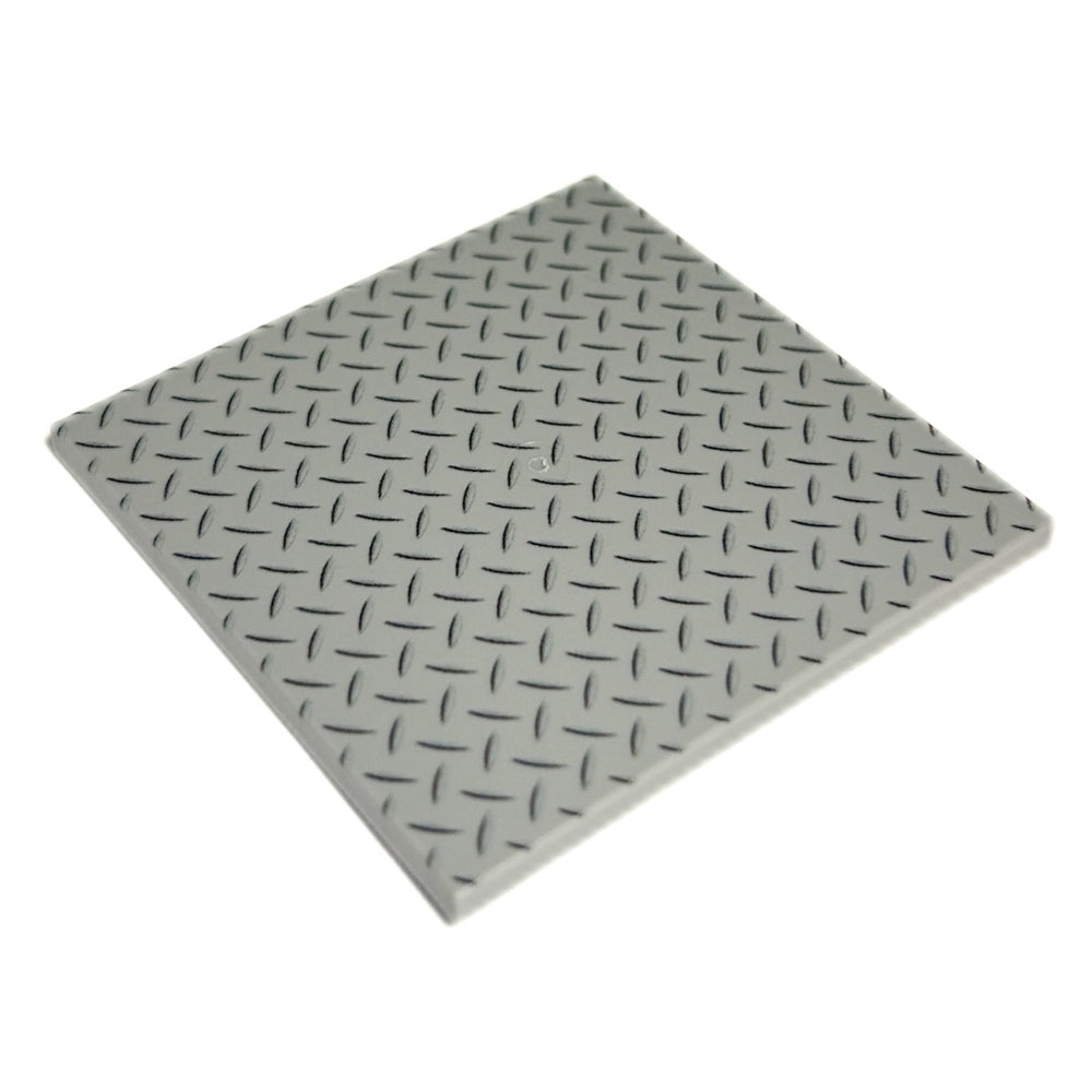 Industrial (Metal) Flooring 6x6 Tilesmade with LEGO parts - Pack of 10 (Online Order Only)