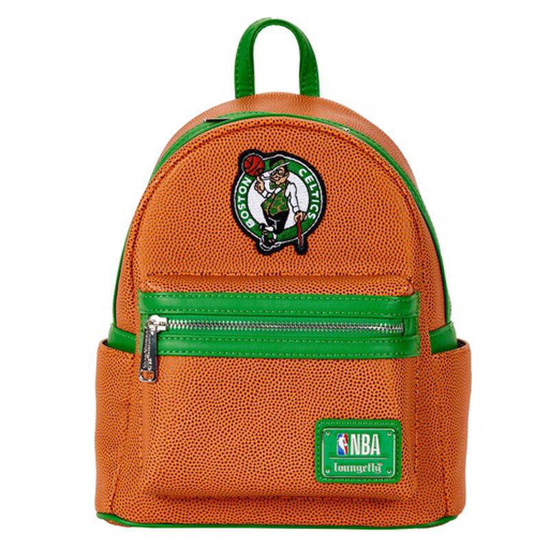 Loungefly NBA Boston Celtics Basketball Logo Mini Backpack (ONLINE ORDER ONLY)