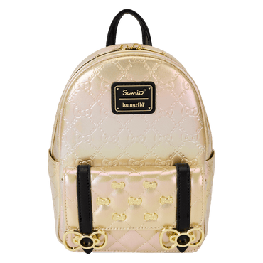 Loungefly Limited Edition Hello Kitty 50th Anniversary Gold Mini Backpack (ONLINE ORDER ONLY)
