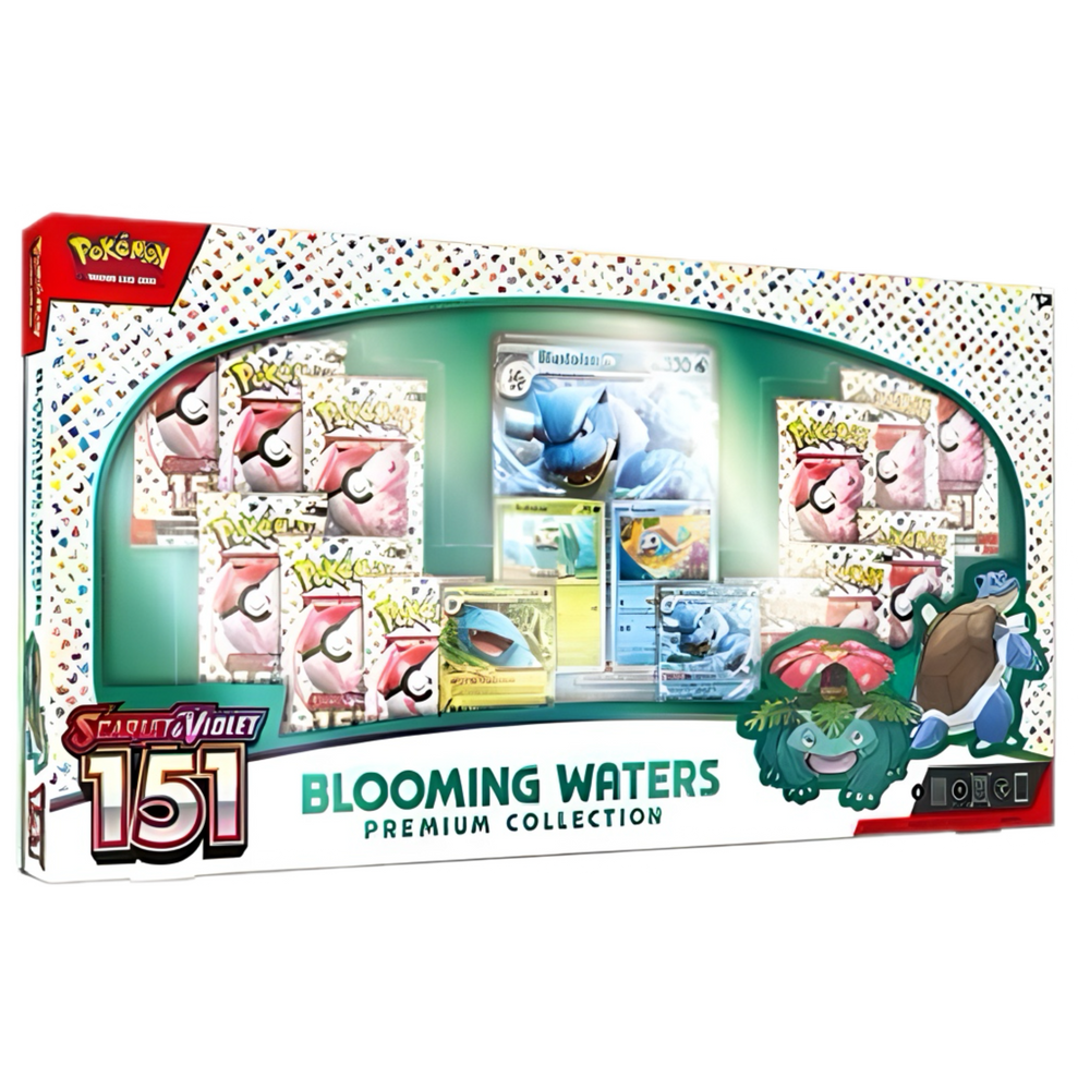 Pokemon TCG: 151 Blooming Waters Premium Collection Box (Online Order Only)