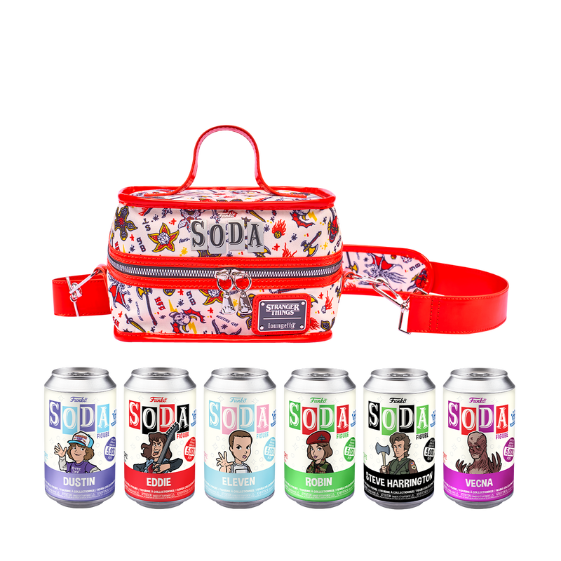 Loungefly - Vinyl SODA Stranger Things 6-Pack with Cooler (ONLINE ORDER ONLY)