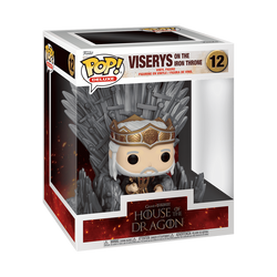 Funko POP! Deluxe: House of the Dragon - Viserys on the Iron Throne 12 (ONLINE ORDER ONLY)