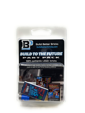 Build to the Future Pack made with LEGO parts - B3 Customs (Online Order Only)