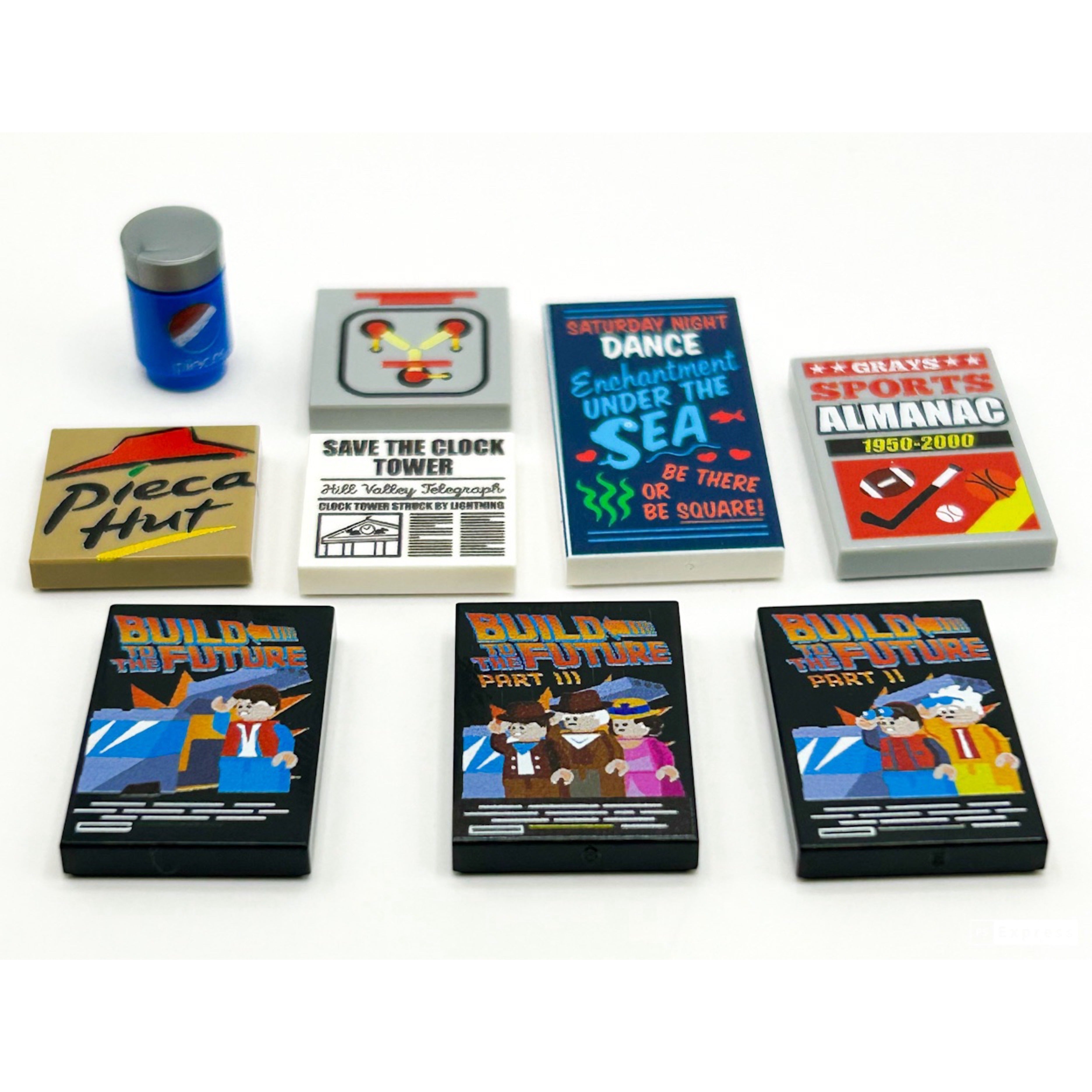 Build to the Future Pack made with LEGO parts - B3 Customs (Online Order Only)
