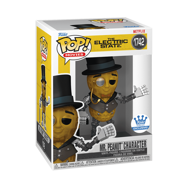 Funko POP! Movies: The Electric State - Mr. Peanut Character 1742 (ONLINE ORDER ONLY)