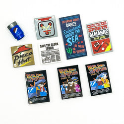 Build to the Future Pack made with LEGO parts - B3 Customs (Online Order Only)