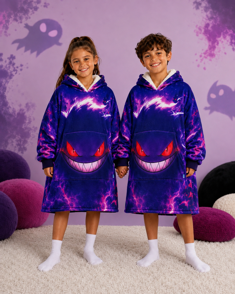 Gengar Blanket Hoodie