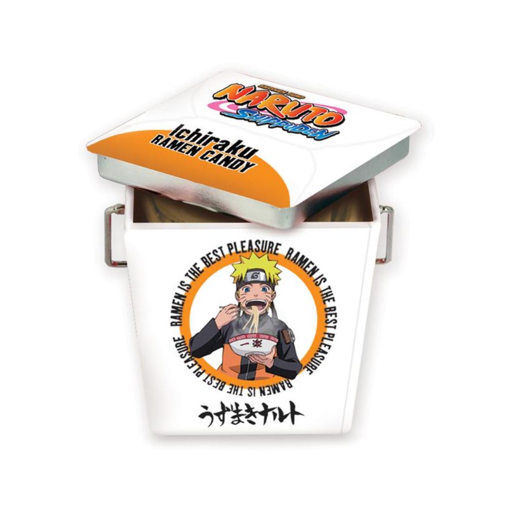Naruto Ichiraku Ramen Candy Fruit Punch Flavor - Take-Out Box Collectible Tin (ONLINE ORDER ONLY)