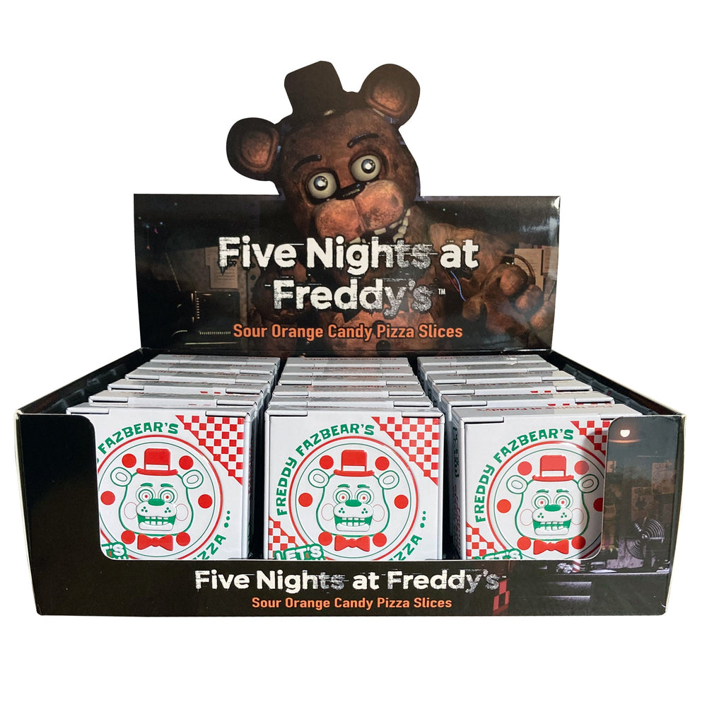 Five Nights at Freddy’s Sour Orange Candy Pizza Slices (34g) - Boston America (ONLINE ORDER ONLY)