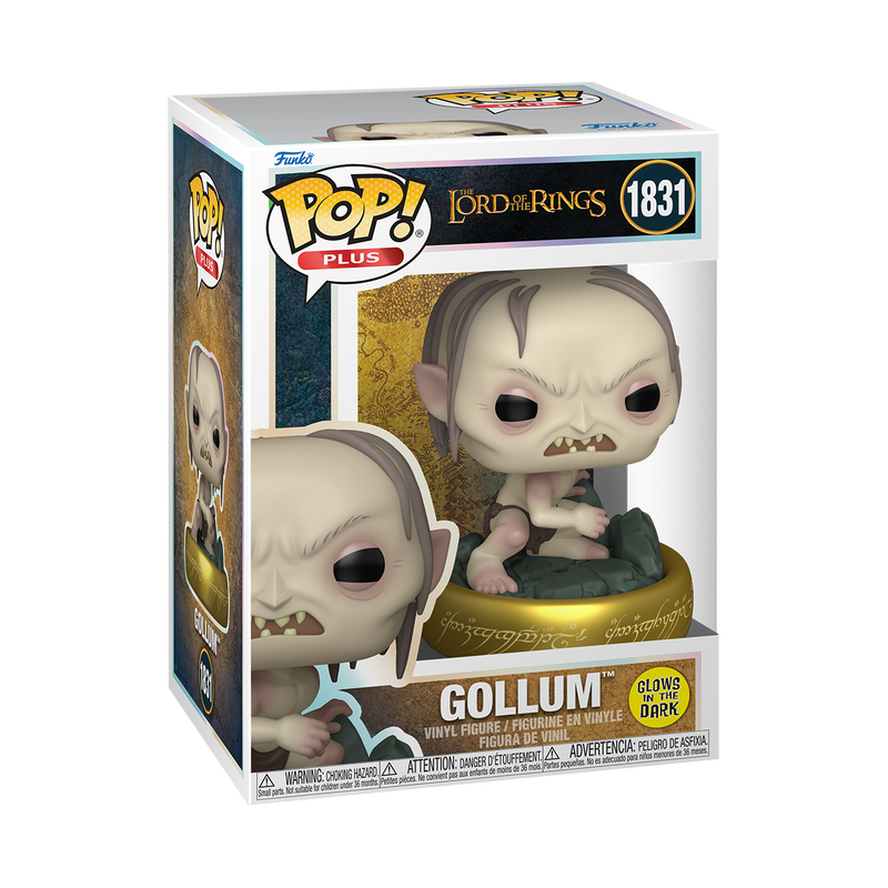 Funko POP! Plus: The Lord of the Rings - Gollum 1831 (Glows in the Dark) (ONLINE ORDER ONLY)