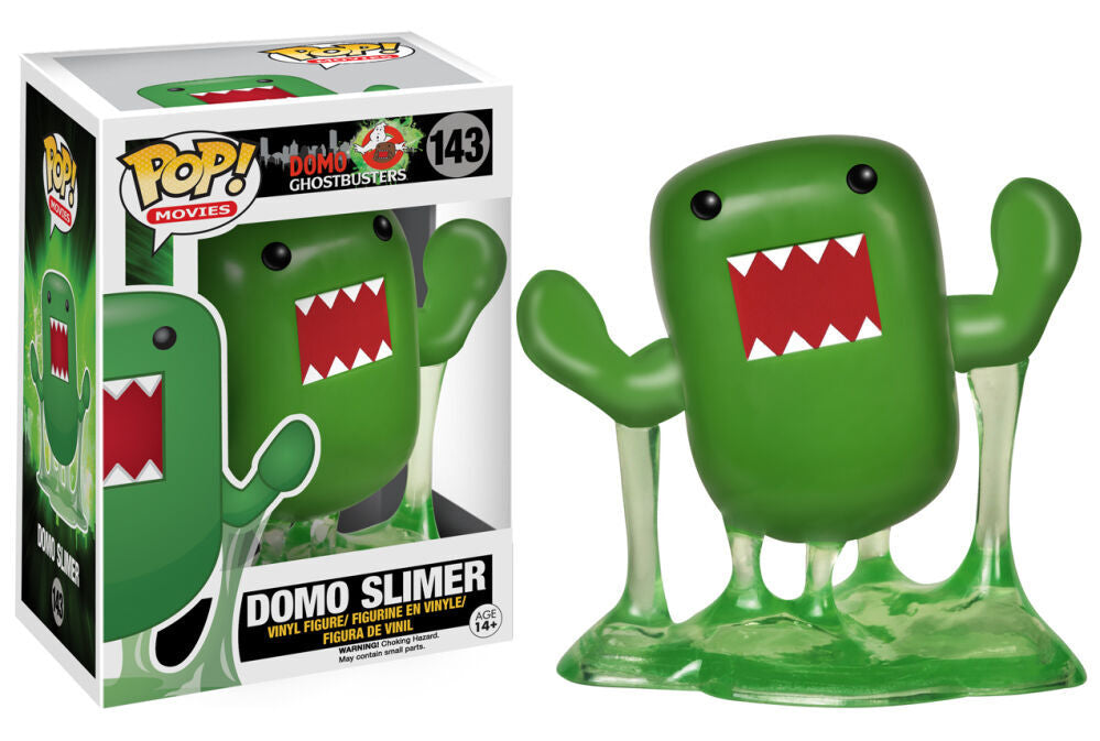 Funko POP! Movies: DOMO Ghostbusters - DOMO Slimer 143 (ONLINE ORDER ONLY)