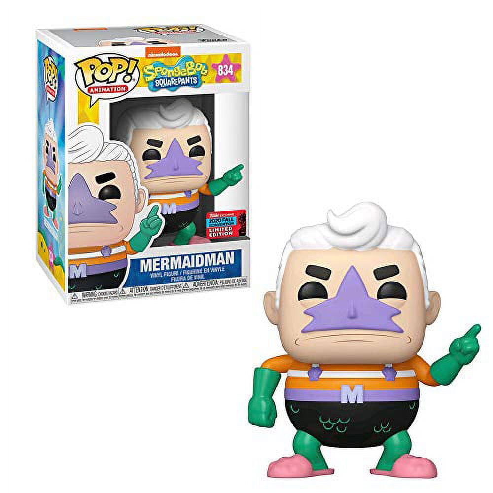 Funko POP! Animation: SpongeBob SquarePants - Mermaidman 834 (New York 2022 ComicCon LE) (ONLINE ORDER ONLY)