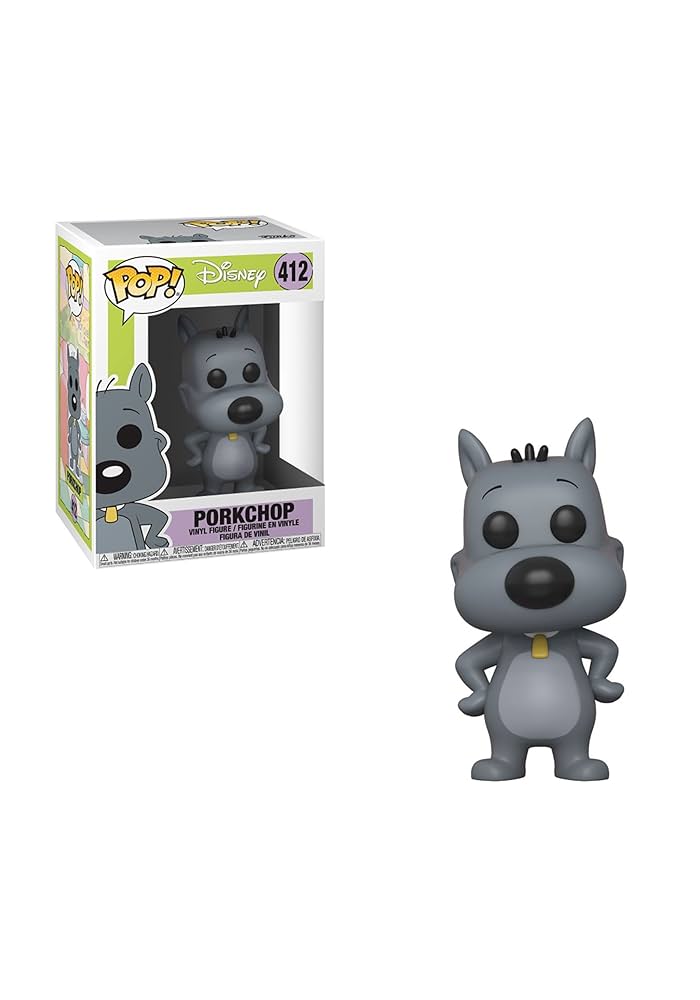 Funko POP! Disney: Porkchop 412 (FLOCKED CHASE) (ONLINE ORDER ONLY)