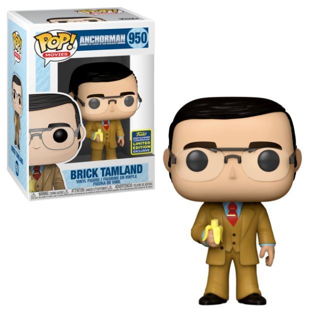 Funko POP! Movies: Anchorman - Brick Tamland 950 (Funko 2020 Summer Convention Exclusive) (ONLINE ORDER ONLY)