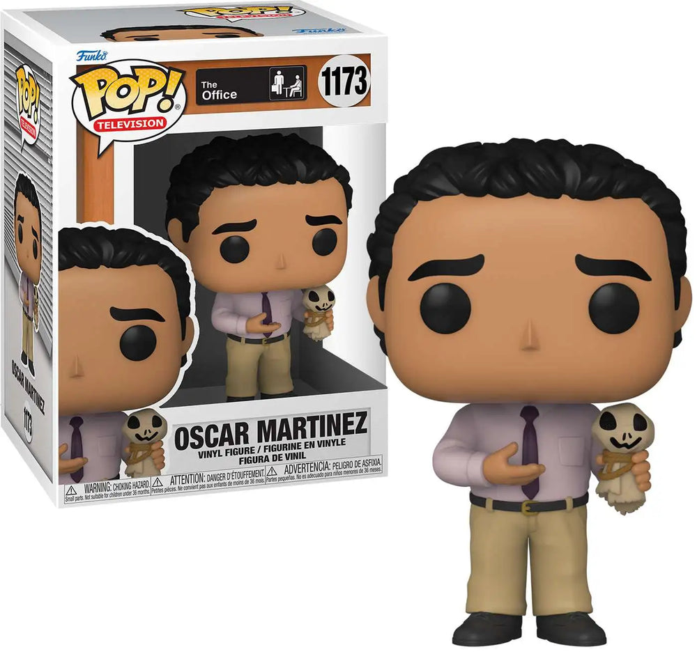 Funko POP! The Office: Oscar Martinez 1173 (ONLINE ORDER ONLY)