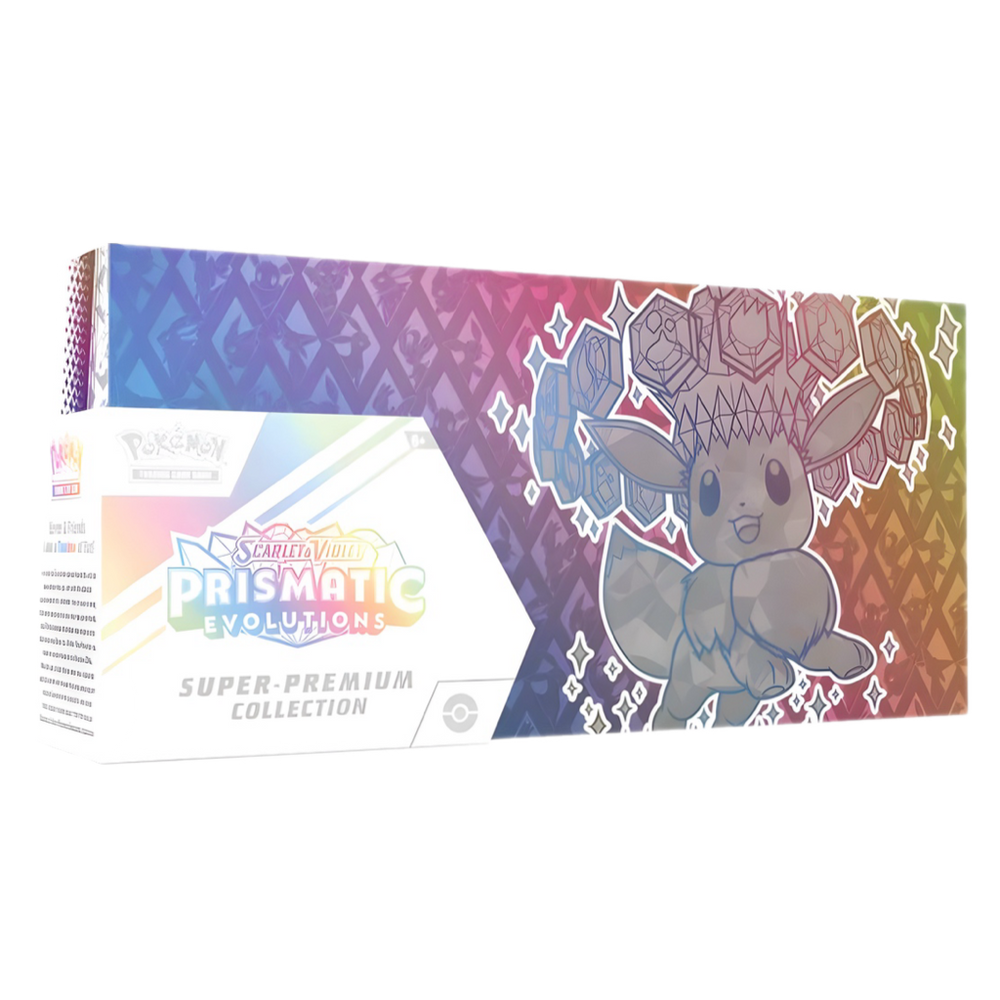 Pokemon Scarlet and Violet 8.5 Prismatic Evolutions Super-Premium Collection (Online Order Only)