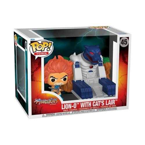 Funko POP! Town: Thundercats - Lion-O with Cat’s Lair 45 (ONLINE ORDER ONLY)