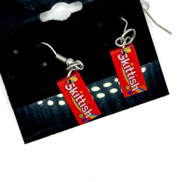 Skittish Candy Earrings made from LEGO Bricks - B3 Customs (Online Order Only)