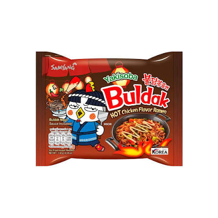Samyang Buldak Yakishoba Spicy Ramen (125g) (Korea) (ONLINE ORDER ONLY)