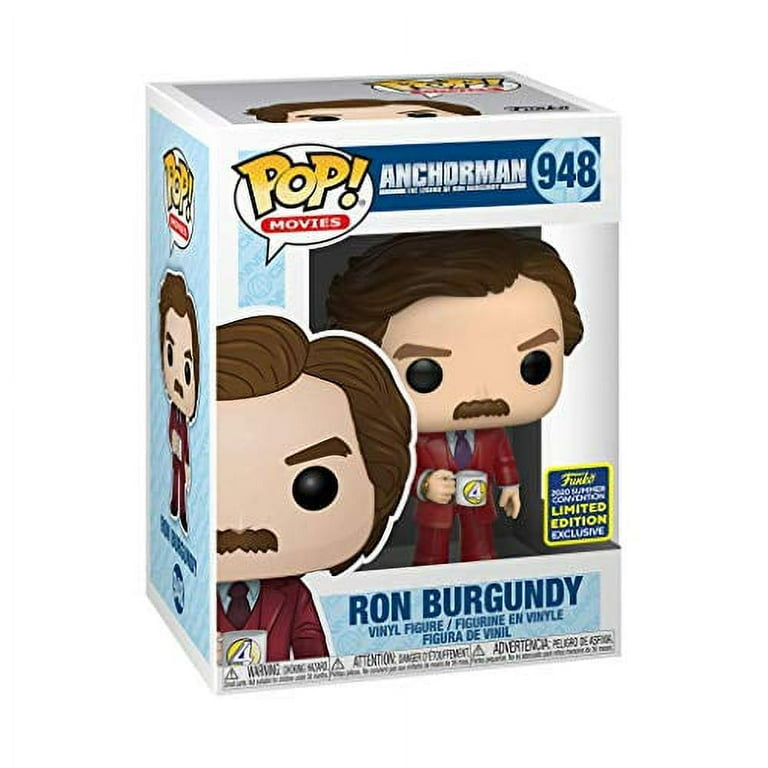 Funko POP! Movies: Anchorman - Ron Burgundy 948 (2020 Summer Convention Limited Exclusive) (ONLINE ORDER ONLY)