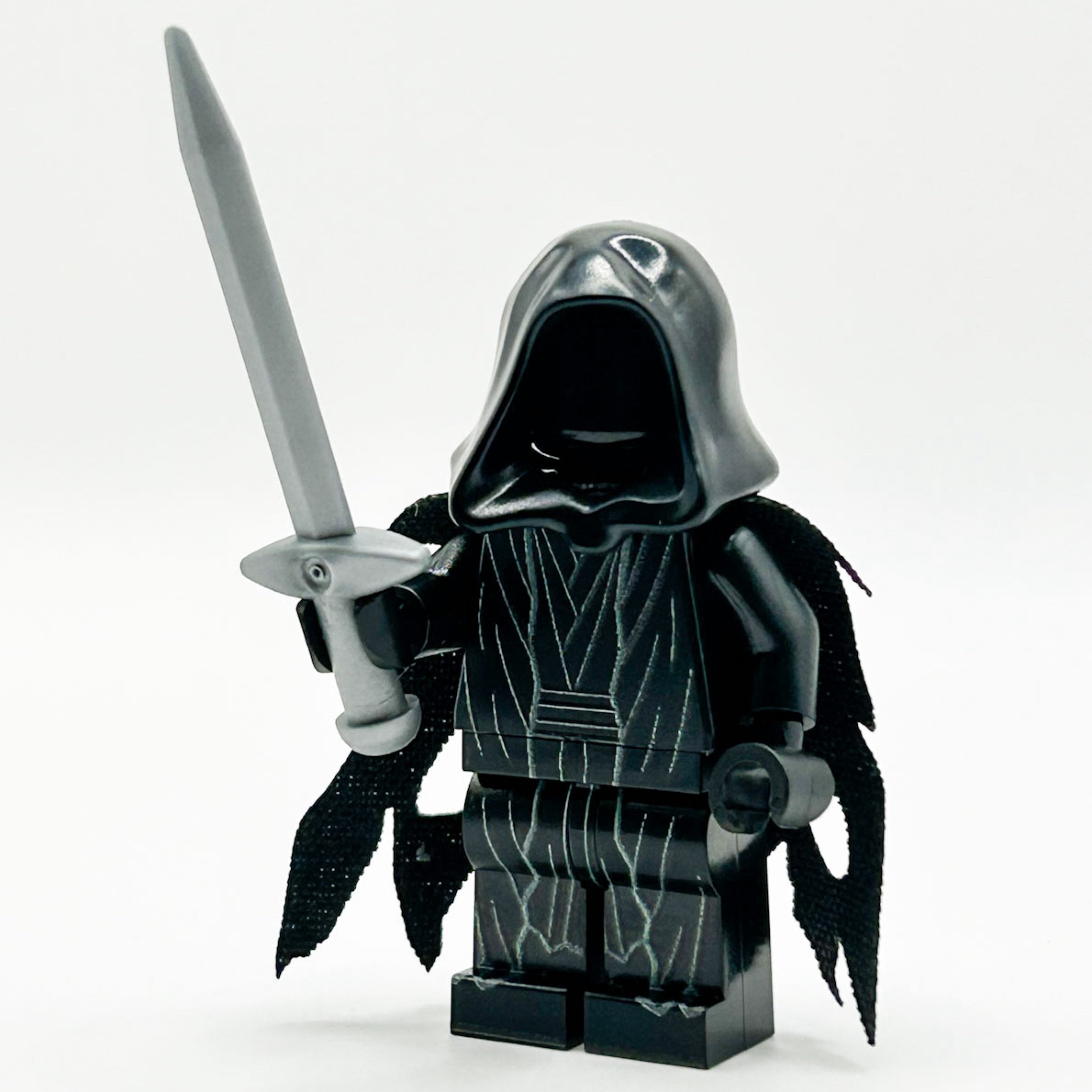 Ringwraith / Nazgul LOTR Minifig made using LEGO parts - B3 Customs (Online Order Only)