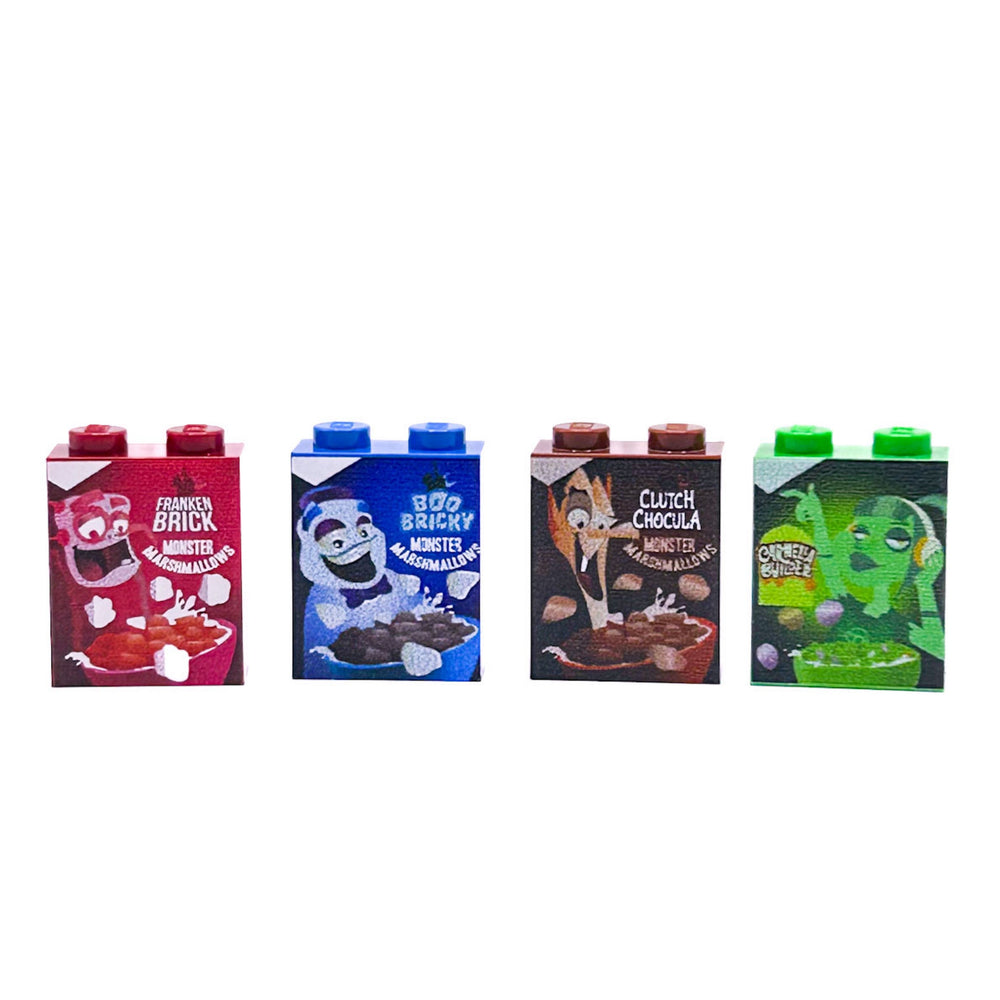 Monster Cereal Collection (Set of 4) - Custom Exclusive Halloween Edition (Online Order Only)