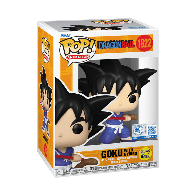 Funko POP! Animation: DragonBall - Goku with Nyoibo 1922 (ONLINE ORDER ONLY)
