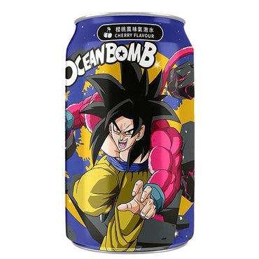 Ocean Bomb DragonBall GT Super Saiyan 4 Goku Cherry Flavour (11.1 fl oz) (Taiwan) (ONLINE ORDER ONLY)
