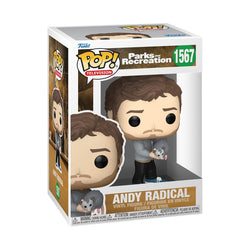 Funko POP! Television: Parks and Recreation - Andy Radical 1567 (ONLINE ORDER ONLY)