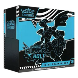 Pokemon TCG: Scarlet & Violet 10.5 - Black Bolt Elite Trainer (Online Order Only)