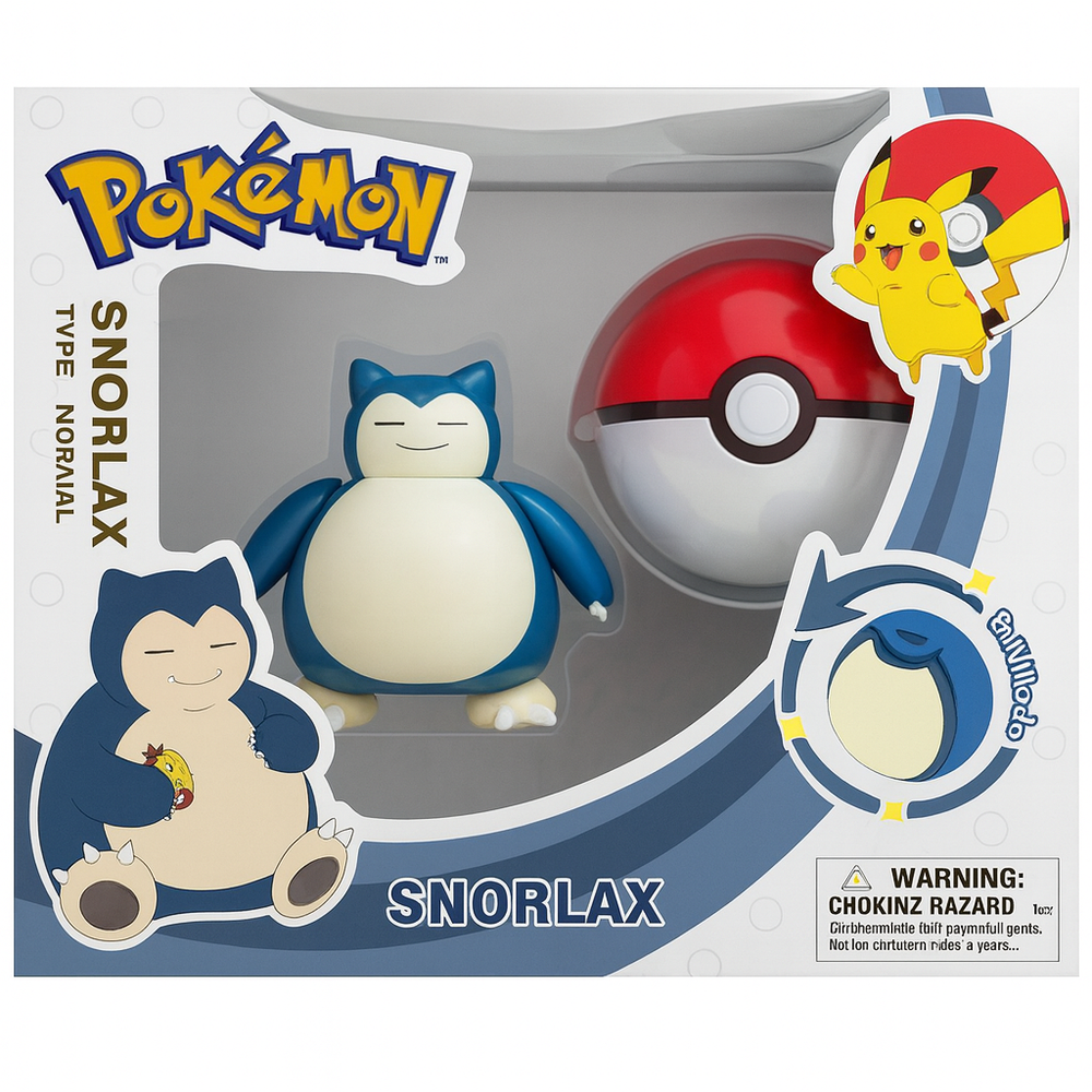 Snorlax Zhuang Chen’s Transformation Toy RARE (ONLINE ORDER ONLY)